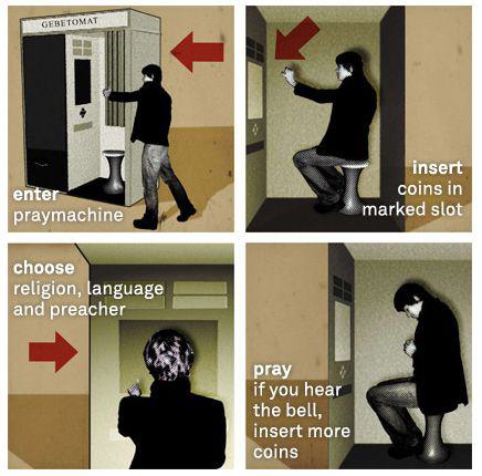 Gebetomat: Gebrauchsanweisung