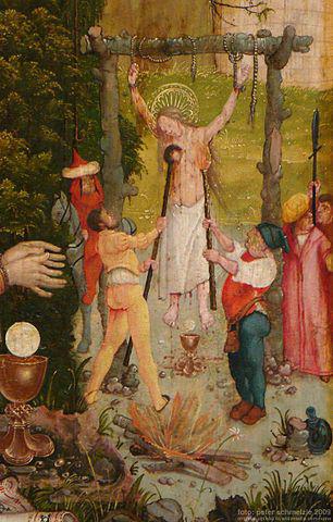 Das Martyrium der heiligen Barbara 