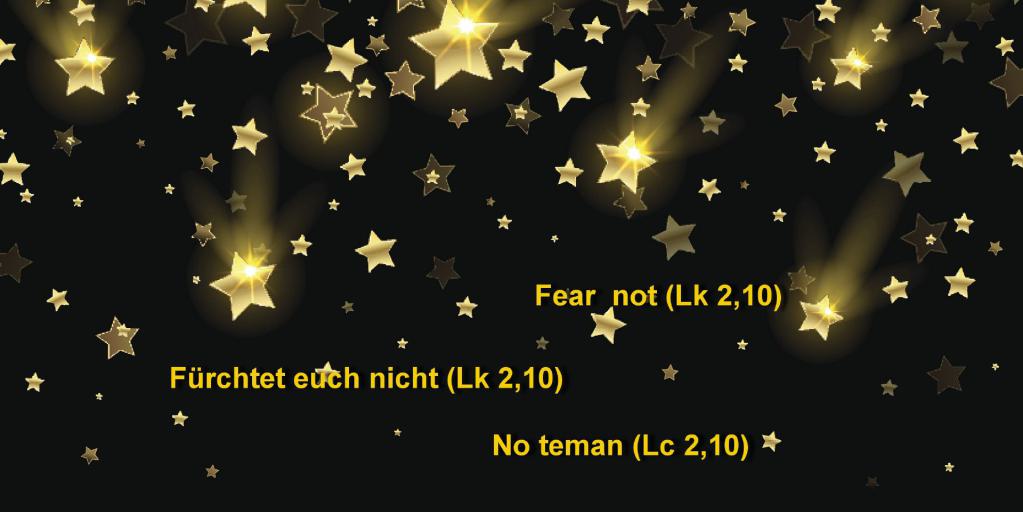 Fürchtet euch nicht!